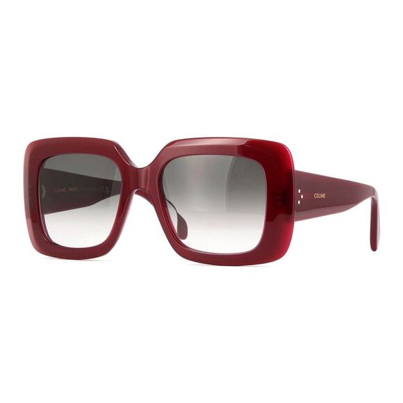 NWT CELINE SUNGLASSES BURGUNDY - Picture 1 of 3